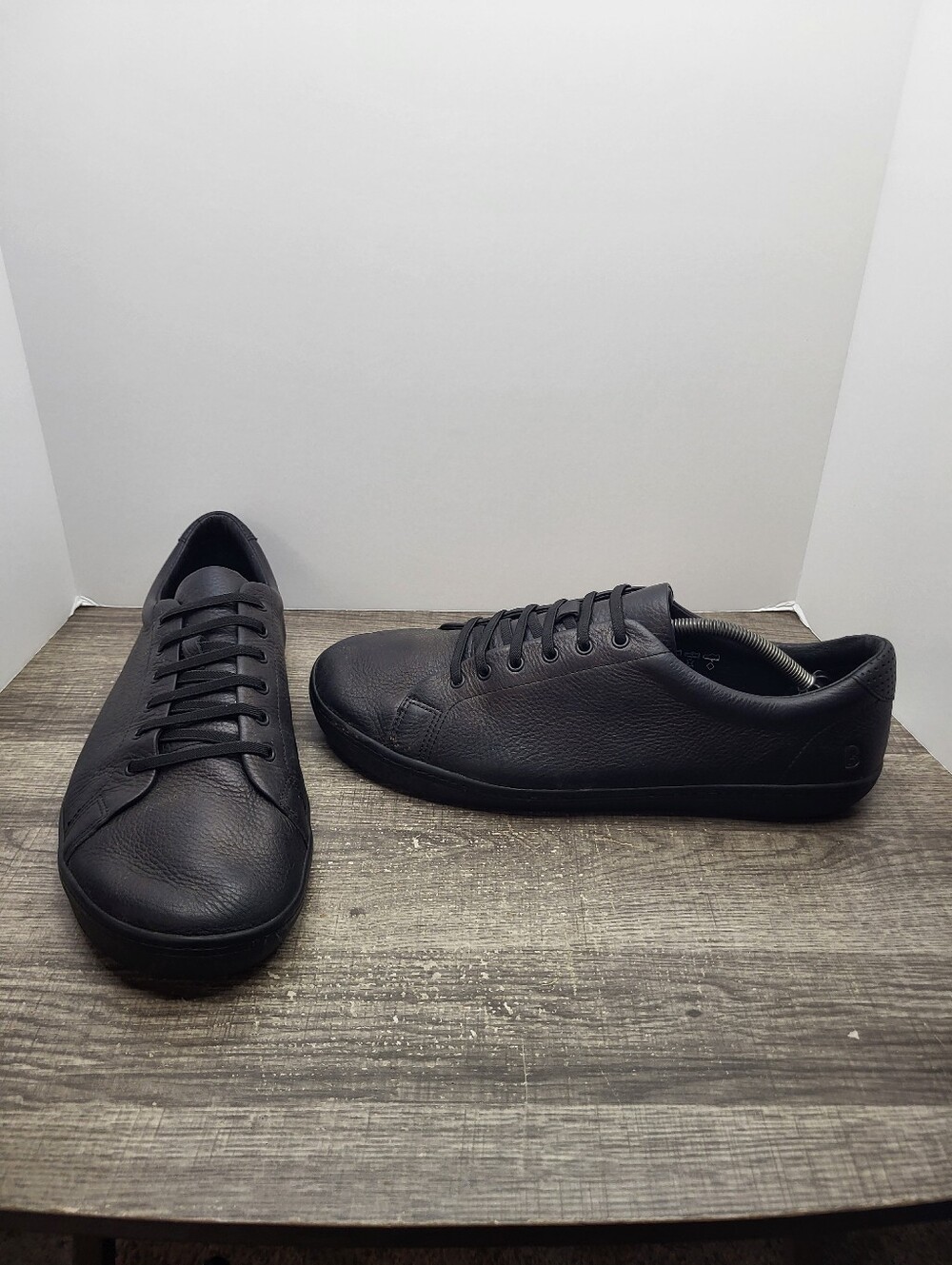 Birchbury Bramfords Barefoot Sneakers Shoes Mens Size 14 US  Black Leather